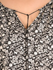 Luźna bluzka damska w delikatny kwiatowy wzór 32490