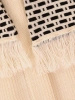 Elegancki sweter damski na jesień z kołnierzem – luźny krój maskujący biodra z ozdobnym zapięciem 42165