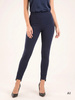 Eleganckie spodnie damskie typu legginsy w odcieniu granatu – wygodna elastyczna talia i nienaganny fason 31339