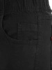 Eleganckie czarne spodnie z prostymi nogawkami i elastycznym pasem – optycznie wysmuklające figurę plus size 34900
