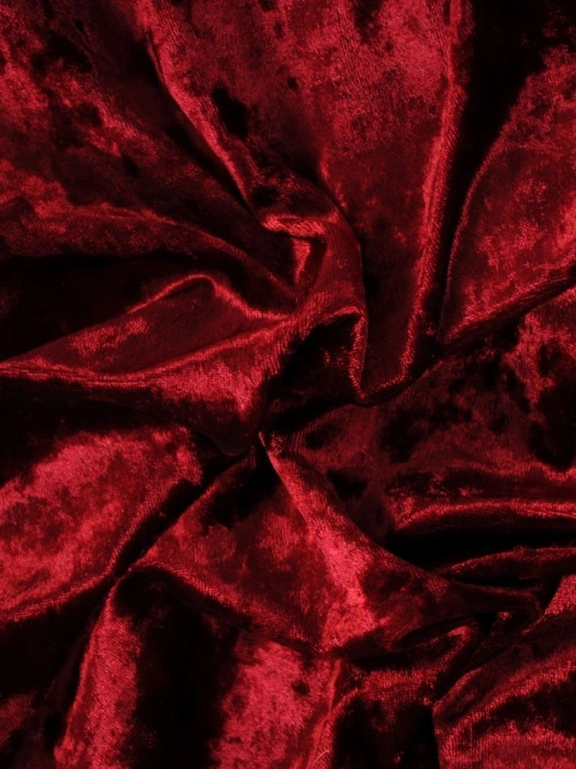 Wizytowa bordowa sukienka trapezowa do kolan – dwuwarstwowy fason zapewniający swobodę 31531