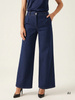 Eleganckie jeansy damskie wide leg z wysokim stanem – perfekcyjnie modelujące figurę 38754