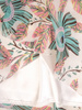 Sukienka z szyfonu, zwiewna kreacja w roślinny deseń 33750