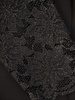 Elegancka sukienka z koronkowymi wstawkami, kreacja z klamrą 31964