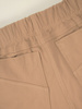 Beżowe spodnie damskie z przednimi kieszeniami 35358