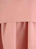 Sukienka koktajlowa, pastelowa kreacja w luźnym fasonie 26819