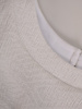 Nowoczesna sukienka z żakardowej tkaniny, prosta kreacja z wytłaczanym wzorem 21460