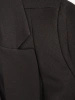 Elegancki żakiet damski do sukienki w czerni – prosty krój z kołnierzem i kieszeniami 41684