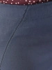 Eleganckie niebieskie spodnie damskie na gumce – dopasowany fason ze stylowymi suwakami 34875