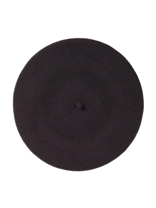 Elegancki beret damski wełniany w stylu francuskim – modne i ciepłe nakrycie głowy z antenką 40863