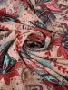 Wiskozowa sukienka rozkloszowana z kopertowym dekoltem – elegancki fason z paskiem modelujący sylwetkę 35287