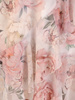 	Luźna sukienka z szyfonu, kreacja z asymetryczną falbaną 33493