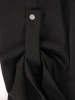 Elegancka sukienka w kratkę z rękawem 3/4 – prosty fason z kieszeniami do biura 30812