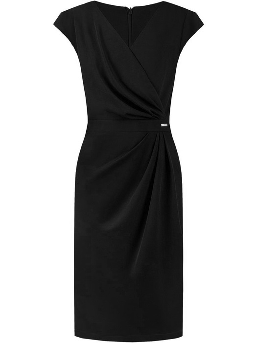 Kolekcja 28586 - sukienka wyszczuplająca talię Ormina III + czarny żakiet
