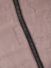 Ciemnobeżowa kurtka damska na jesień – wygodny prosty fason z kapturem i ściągaczem 42274