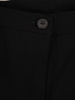 Czarny komplet damski, eleganckie spodnie z luźną bluzką 26969