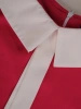 Wizytowa sukienka trapezowa midi w odcieniu amarantu – kobiecy krój zapewniający pełną swobodę 9938
