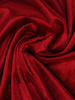 Rozkloszowana sukienka z aksamitu, kreacja w kolorze czerwonym 18954