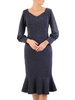 Elegancka, połyskująca sukienka o kroju syreny 34271