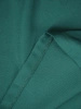 Klasyczna butelkowa bluzka plus size z dekoltem V – prosty fason z ozdobnymi wiązaniami, wysmuklający 38616