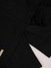 Czarna spódnica z ozdobnymi plisami 18828