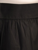 Rozkloszowana spódnica z tkaniny bawełnianej z ozdobnymi wstawkami 31170