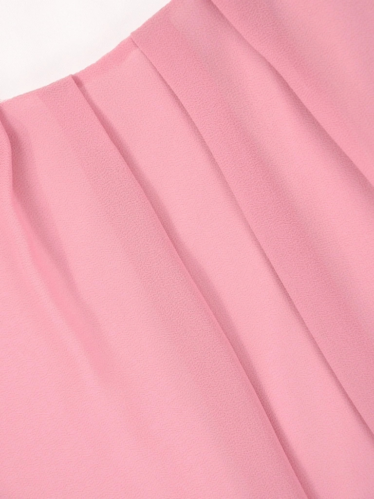 Elegancka bluzka wizytowa w kolorze brudnego różu – luźny fason z gumką w pasie 42055