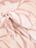 Beżowa sukienka midi z kopertowym dekoltem i wiązaniem – rozkloszowany fason podkreślający talię 41954