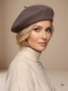 Elegancki beret damski wełniany – francuski fason z antenką chroniący przed chłodem 40864