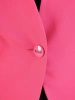 Elegancka amarantowa marynarka damska na wesele – prosty fason z wyszczuplającymi przeszyciami 32940