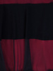 Modna, dwuwarstwowa sukienka w kontrastowe pasy 22252