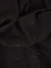 Czarna bluzka Plus Size z rękawami kimono, luźny fason – delikatnie połyskująca na lato 42053