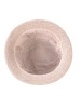 Elegancki kapelusz damski zimowy cloche – ocieplany model z ozdobną wstawką 42452