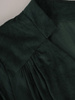 Zielona sukienka w wyszczuplającym fasonie, kreacja z zamszowej dzianiny 23191