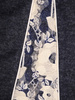 Sukienka wyjściowa, wyszczuplająca kreacja z łączonych tkanin 34026
