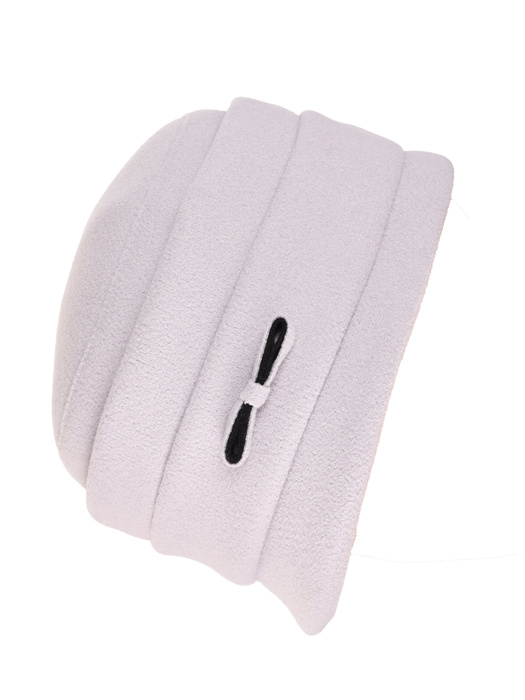 Elegancki kapelusz damski zimowy cloche – regulowany fason z krótkim rondem 42440