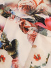 Sukienka z tkaniny, zwiewna kreacja w kwiaty 29912