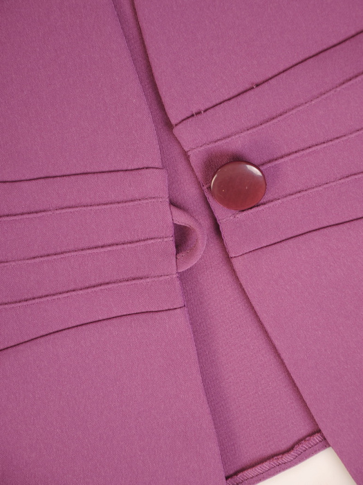 Trzyczęściowa garsonka damska w kolorze jasnego fioletu 33381