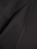 Elegancka czarna sukienka syrenka w zielone grochy – kobieco modelujący fason z paskiem 37474