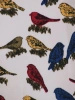 Oliwkowa sukienka bawełniana w zwierzęcy print – prosty fason wysmuklający sylwetkę 6448