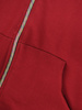 Bawełniany dres damski, bluza z kapturem zapinana na zamek 29687