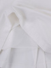 Biała sukienka z lamówkami Ksawera VII, klasyczna kreacja na wiosnę.