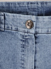 Dżinsowe spodnie z ozdobnymi zamkami 29744